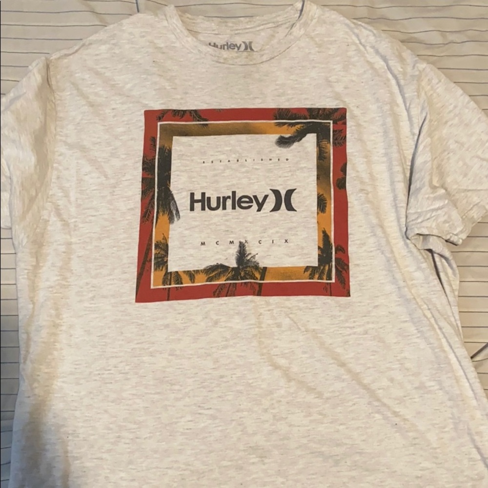 Hurley gray shirt